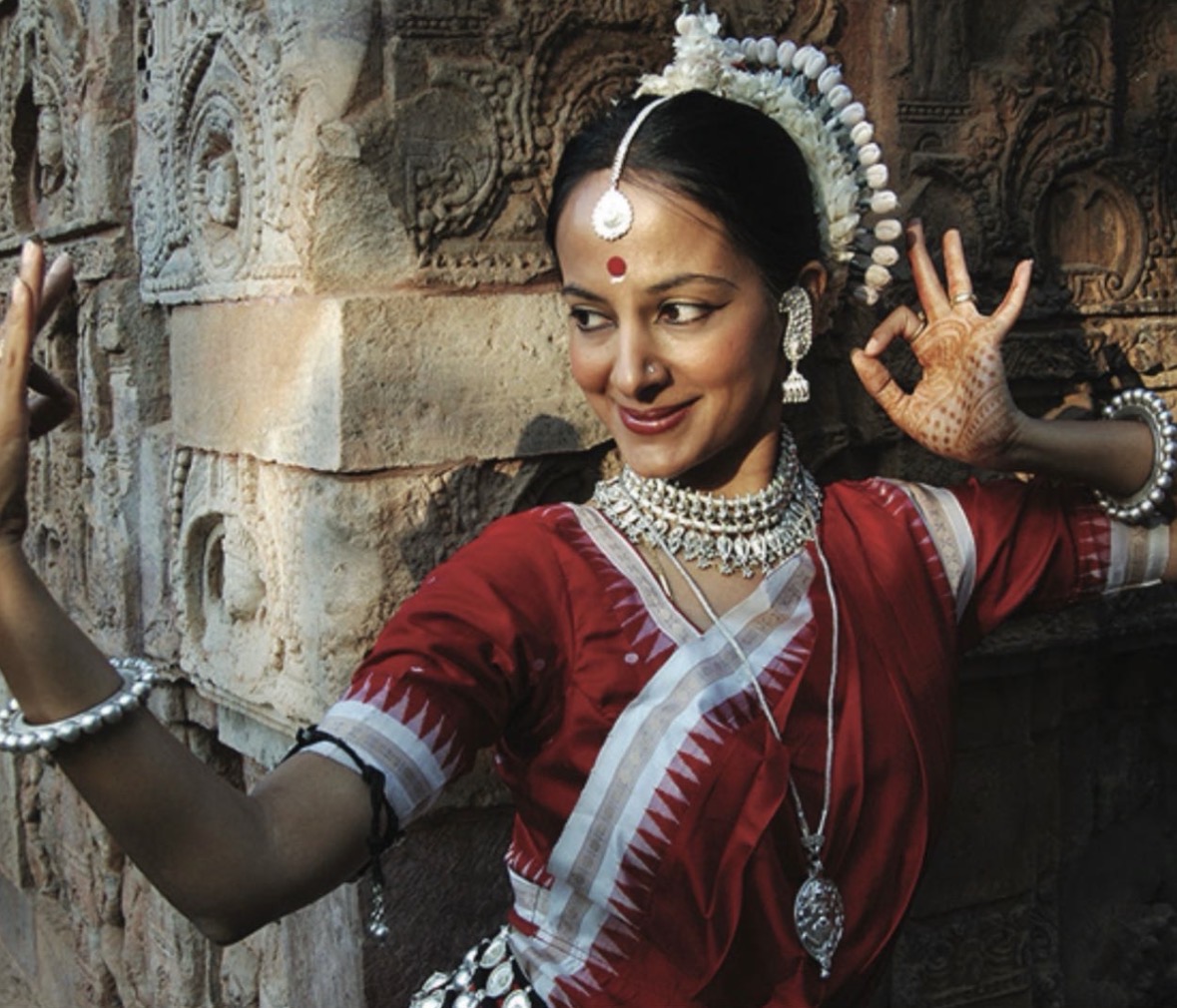Odissi dancer at Konark — Odisha, India